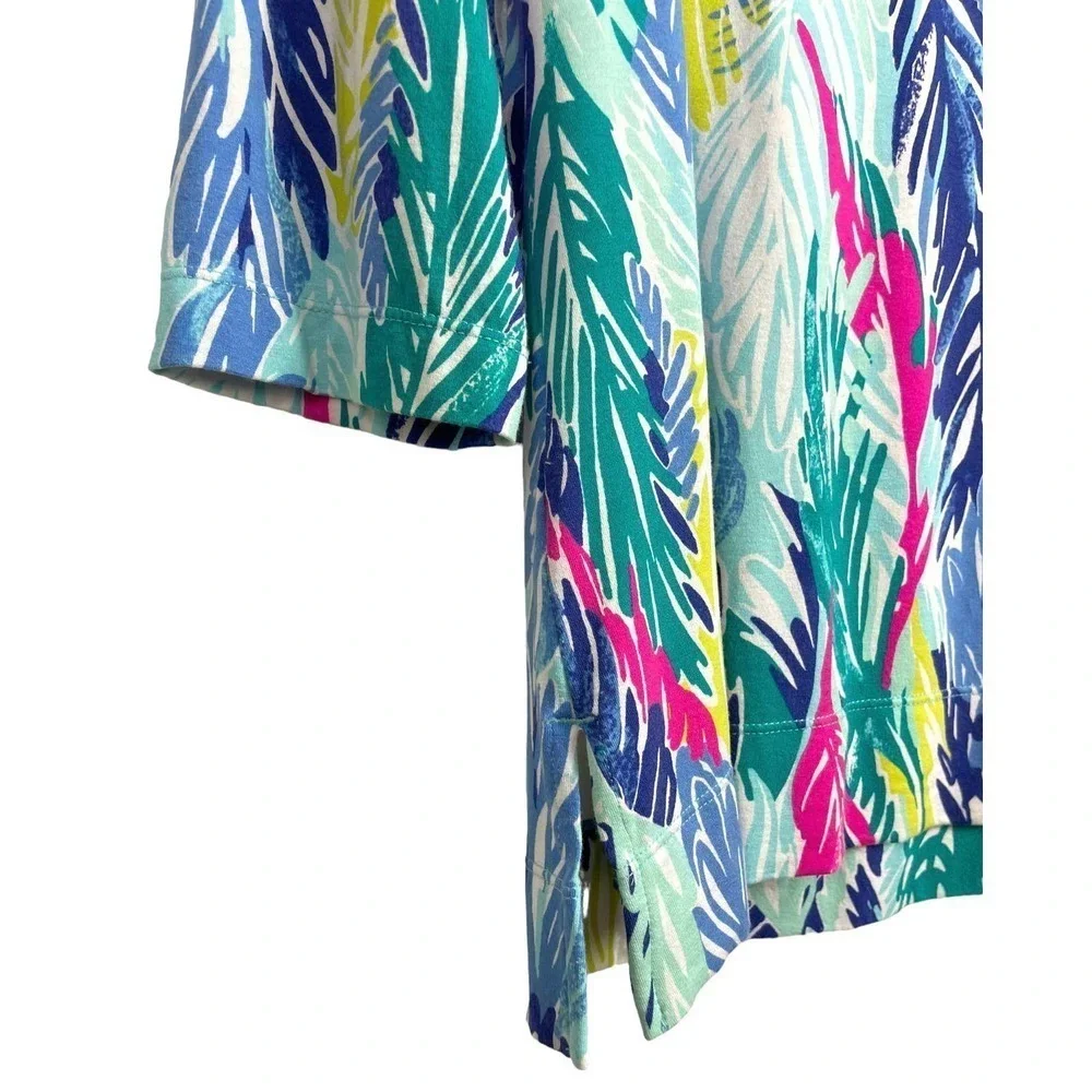 Lilly Pulitzer Vero Tunic Light As A Feather Top Small UPF 50+ Beach Casual - Picture 7 of 9